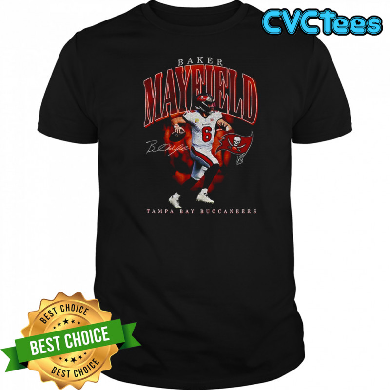 Baker Mayfield Tampa Bay Buccaneers Football NFL signature Game Day shirt