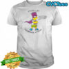 Bart Simpson action life ignorance fear silence death shirt