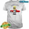 Barturo Bart Simpson red car shirt