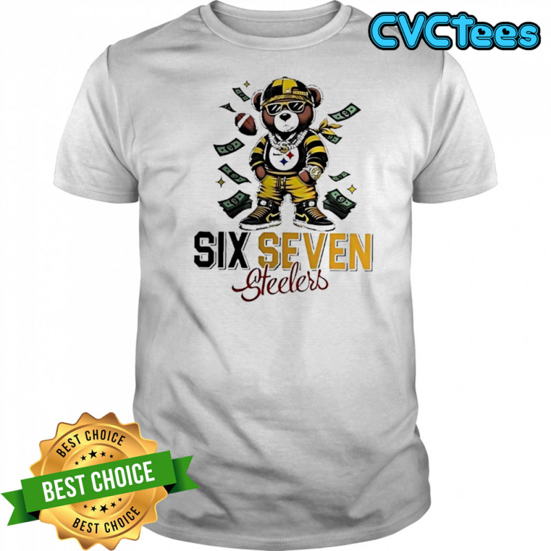 Bear Six Seven Pittsburgh Steelers shirt