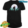Bigfoot Christmas Tree Xmas Moon shirt