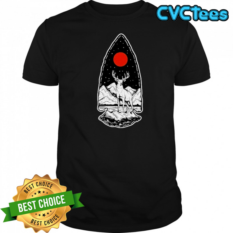 Black Rifle Coffee Deer Arrowhead Deer T-shirt