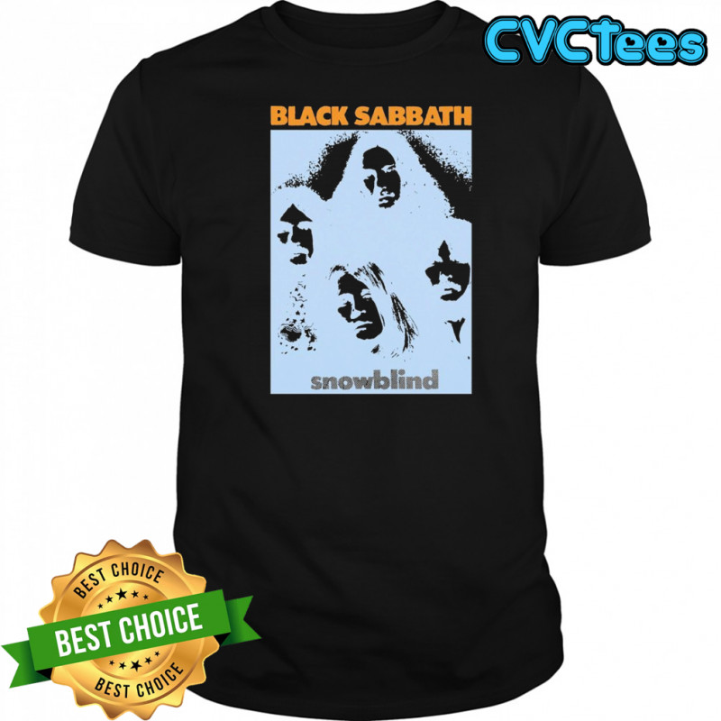 Black Sabbath Snowblind T-shirt