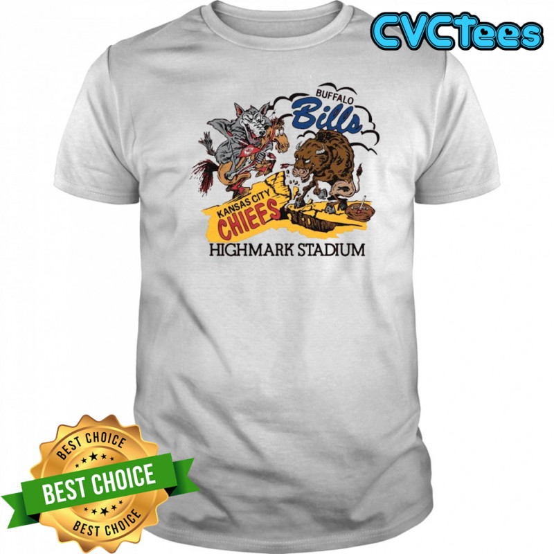 Buffalo Bills vs Kansas City Chiefs 2025 Mascot Matchup Shirt