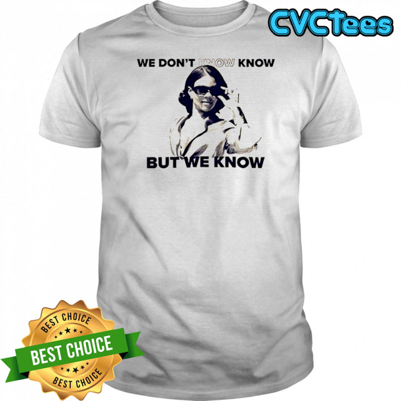 Candace Owens we don’t know know shirt