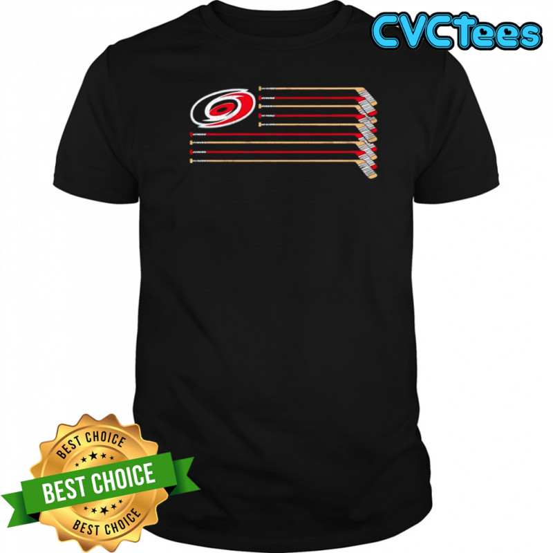 Carolina Hurricanes Blue84 Flag Stick Hockey shirt