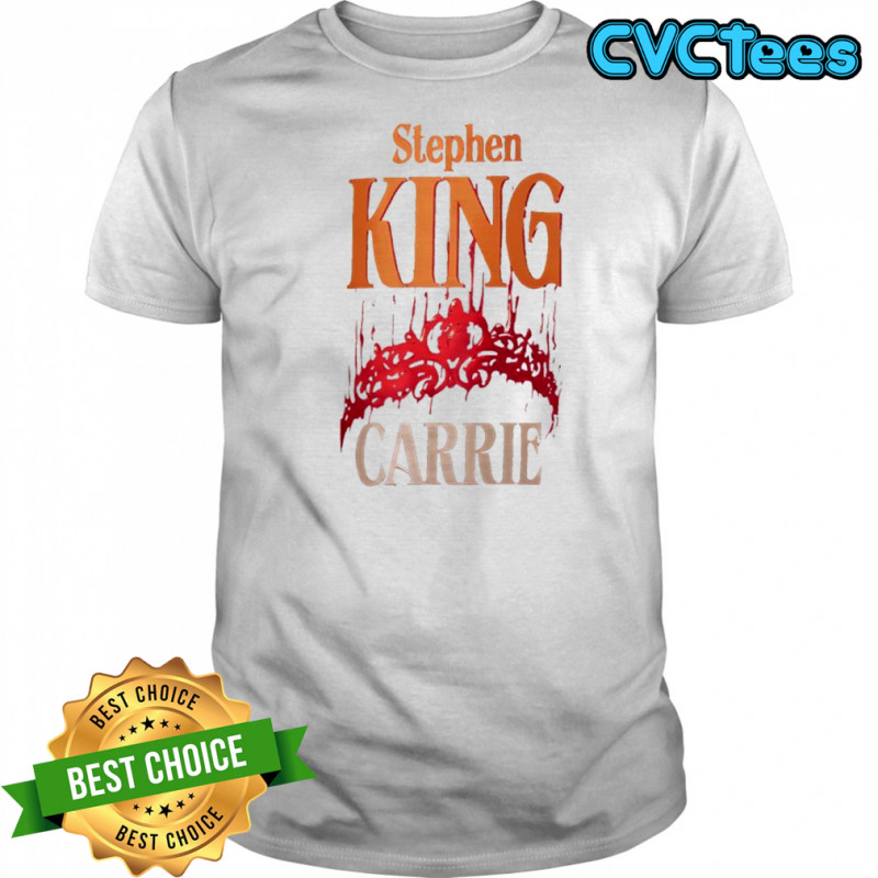 Carrie Stephen King novel shirt