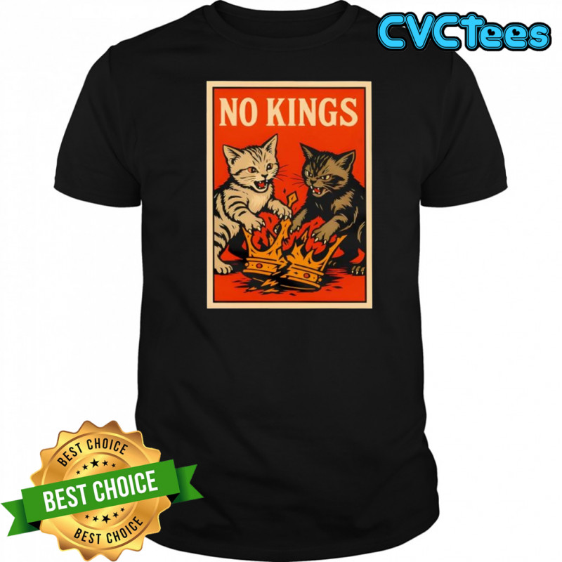 Cat no kings shirt
