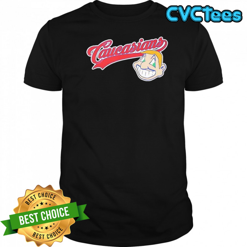 Caucasians Indians parody shirt