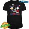 Charlie Brown Buffalo Sabres touch hand Snoopy Buffalo Bills skyline shirt