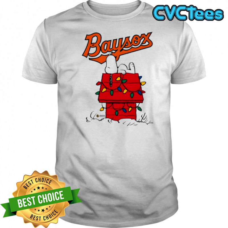 Chesapeake Baysox Snoopy Holiday shirt