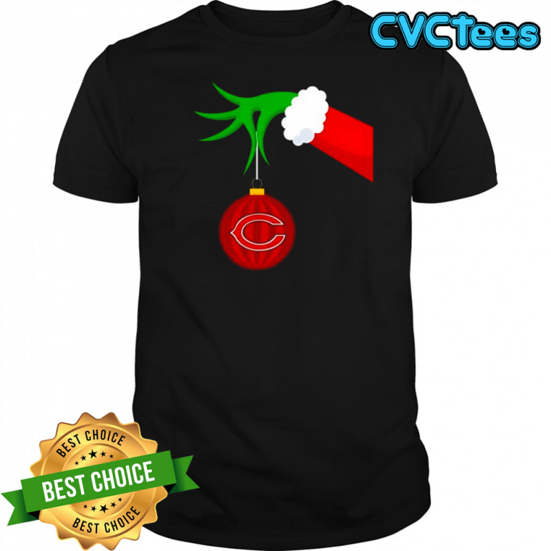Chicago Bears Grinch Hand Holiday Christmas shirt