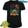 Chicago skyline with Santa’s sleigh christmas shirt