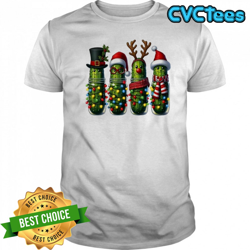 Christmas Pickles Pickle Lover Holiday shirt