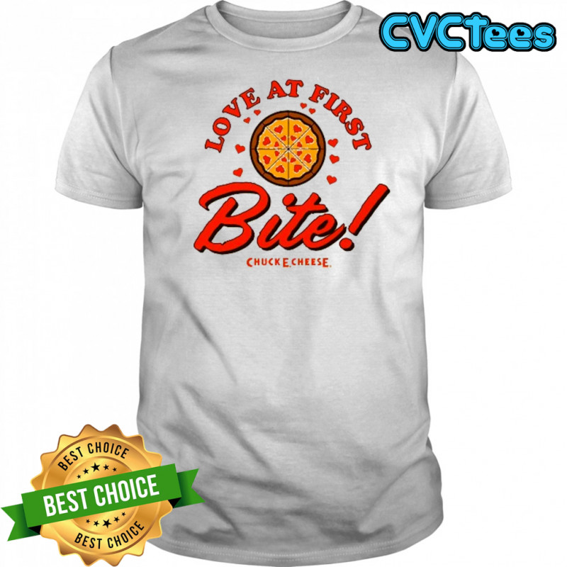 Chuck E Cheese Love At First Bite T-shirt
