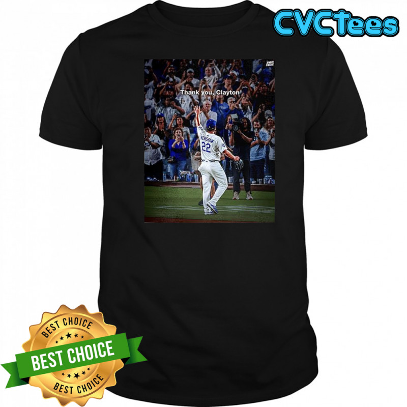 Clayton Kershaw thank you shirt