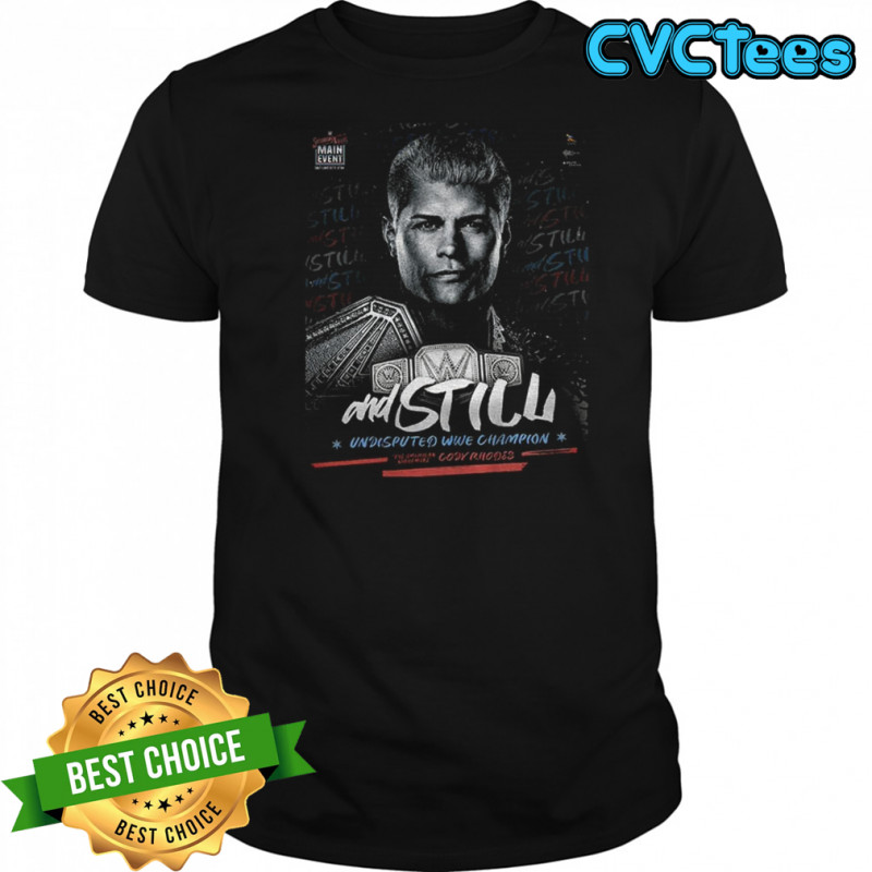 CodyRhodes the Undisputed WWE Champion shirt