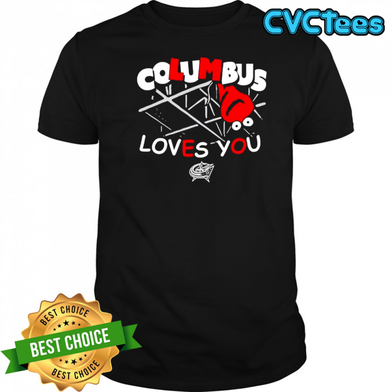 Columbus Loves You graphic shirt