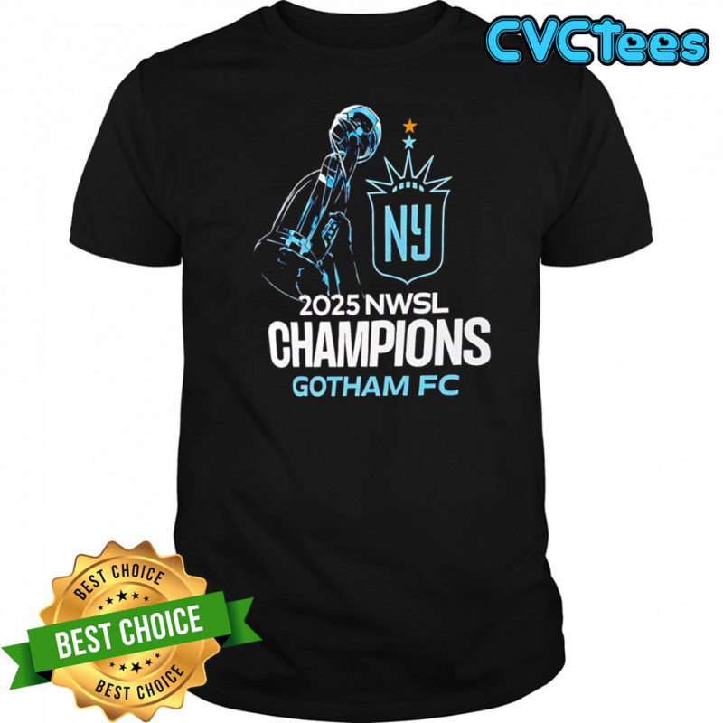 Cup Gotham FC 2025 NWSL Champions shirt