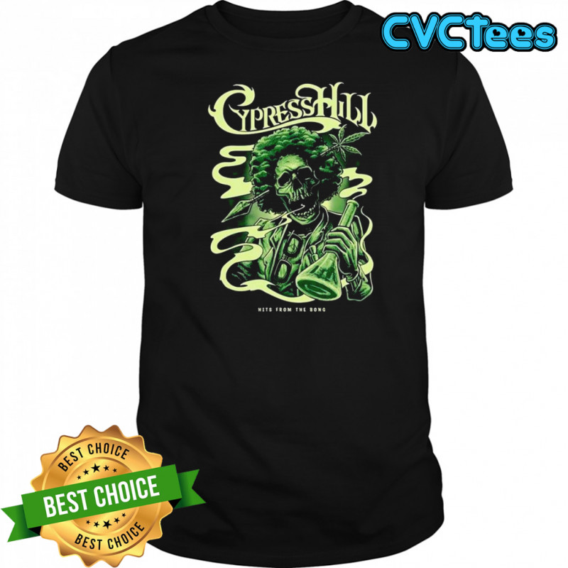 Cypress Hill Hits From The Bong Skull Bong T-shirt