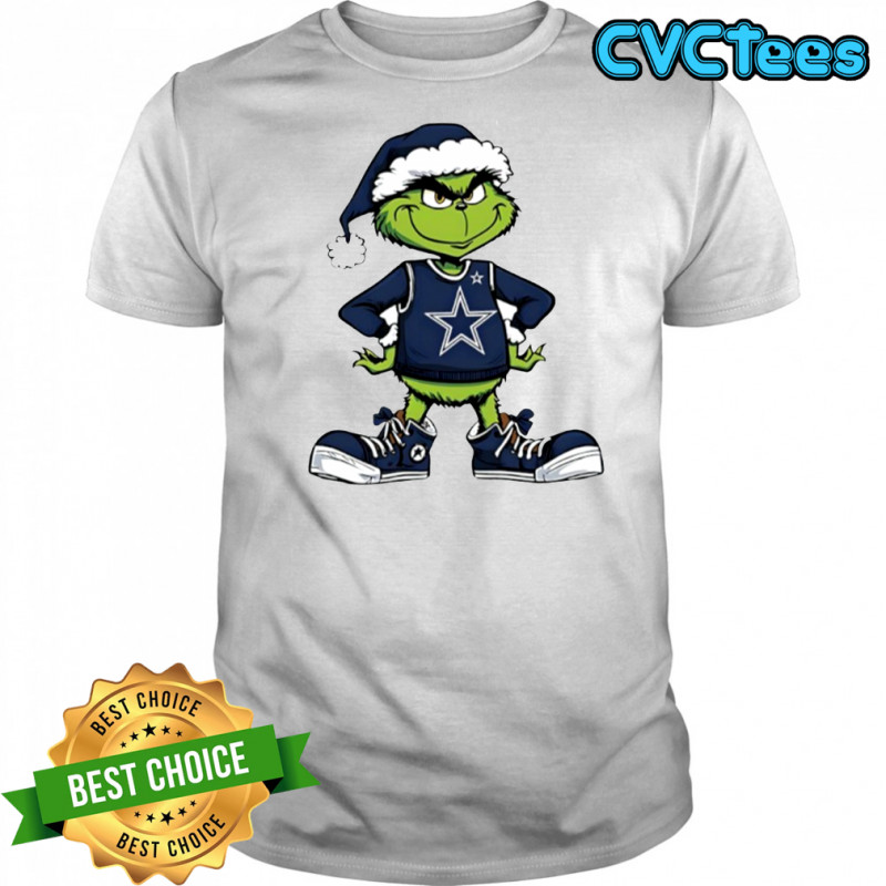 Dallas Cowboys Grinch Cartoon Mascot shirt