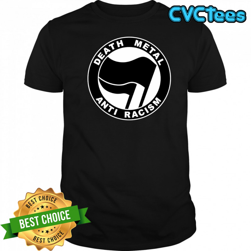 Death Metal Anti Racism Anti Fascist Action Antifa logo shirt
