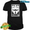 Disobey Guy Fawkes mask V for Vendetta shirt