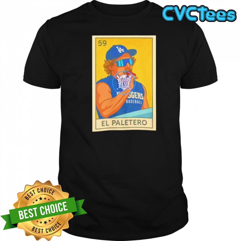 Dodgers Kike El Paletero Loteria shirt