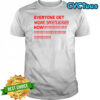 Everyone get more empathetic and kinder now shirt