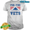 For the vets folds of honor flag logo shirt