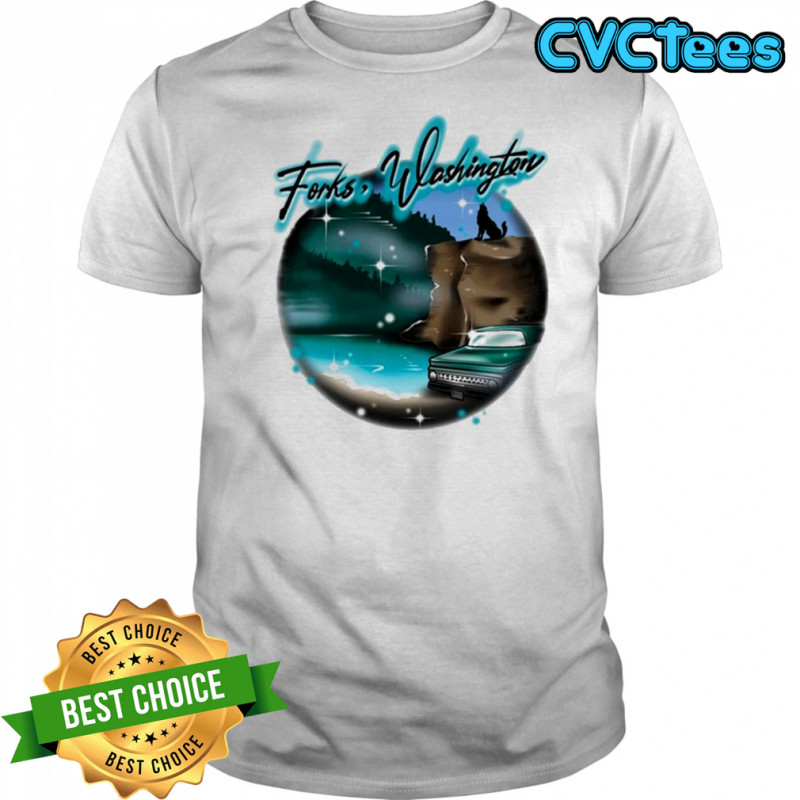 Forks Washington Airbrush T-shirt