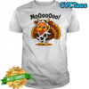 Funny cow turkey Mooooooo Happy Thanksgiving shirt
