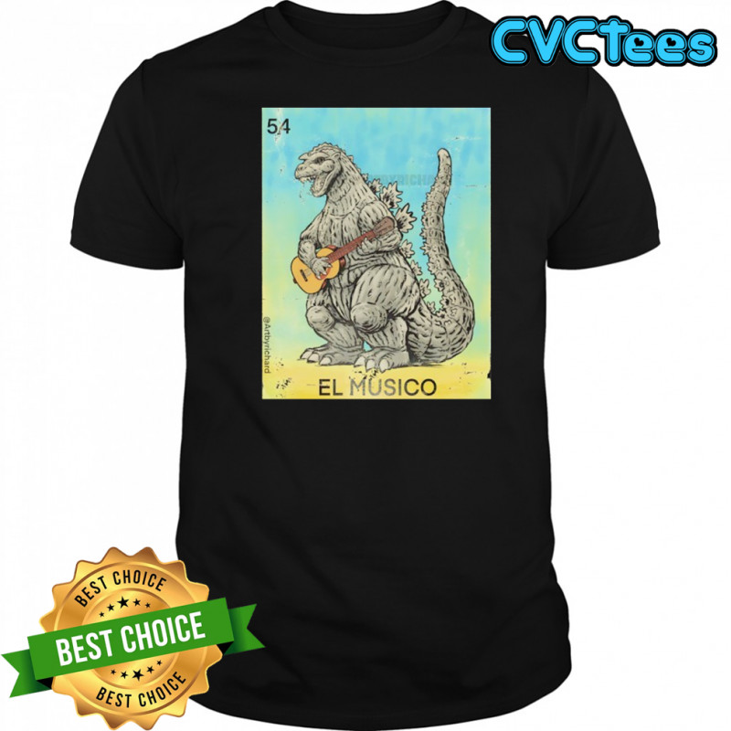 Godzilla as El Musico The Musician shirt