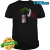 Grinch and Dr Pepper parody Christmas lights Merry Christmas shirt