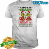 Grinch Christmas 4 levels of crazy talks to self argues with self shirt