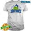 Grinch Detroit Lions NFL Football Game Day Merry Christmas shirt