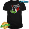 Grinch hand drink up Grinches Merry Christmas 2025 shirt