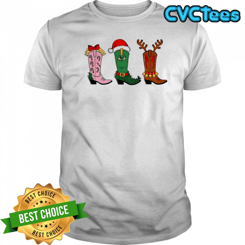 Grinch Howdy Christmas shirt