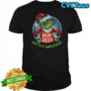 Grinch Santa hat Dead Inside but it’s Christmas Merry Xmas shirt