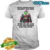 Grinch Santa hat never underestimate cranky old men when we are mad even the demons run for cover Christmas shirt