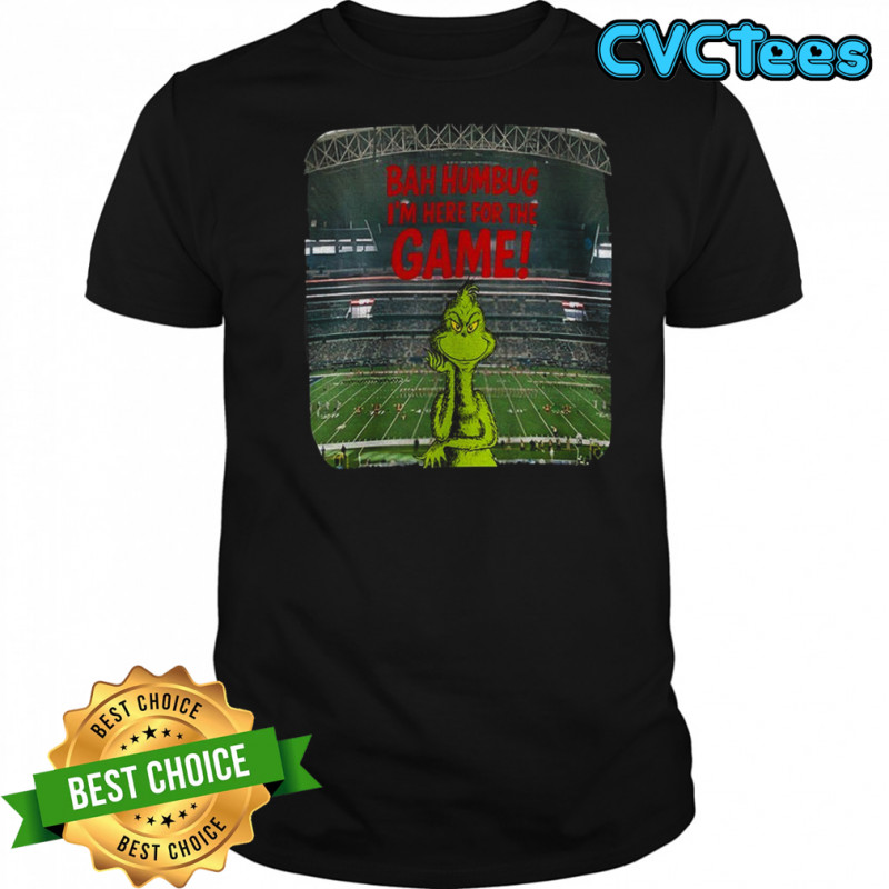Grinch stadium bah humbug I’m hể for the game Christmas shirt