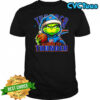Grinch wearing Santa x Oklahoma City Thunder hat Christmas shirt