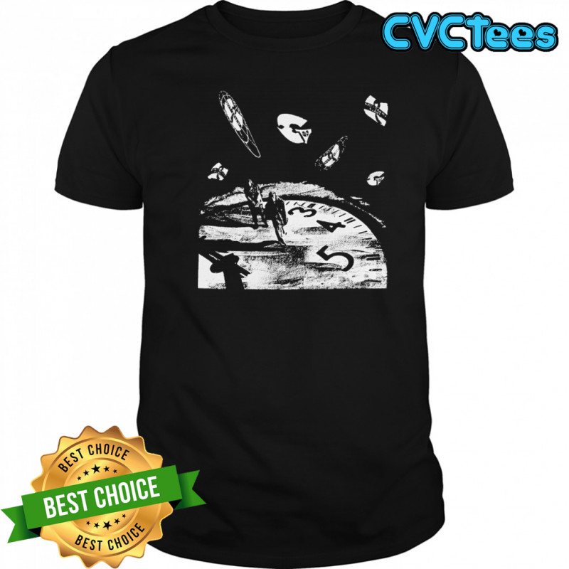 Gza World Liquid Swords Clock T-shirt