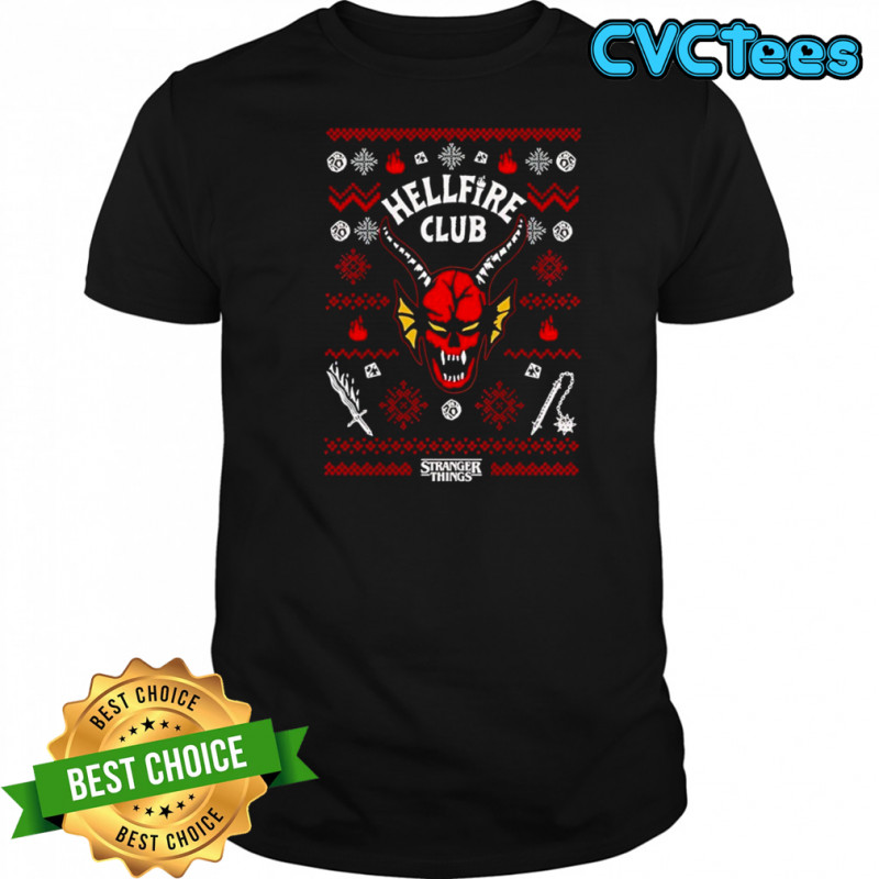Hellfire Club Stranger Things Christmas shirt