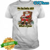 Ho ho holy shit what a year Santa Claus shirt
