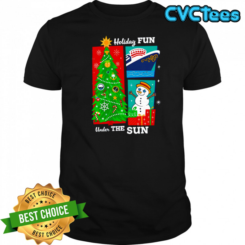 Holiday Fun Under The Sun Christmas shirt