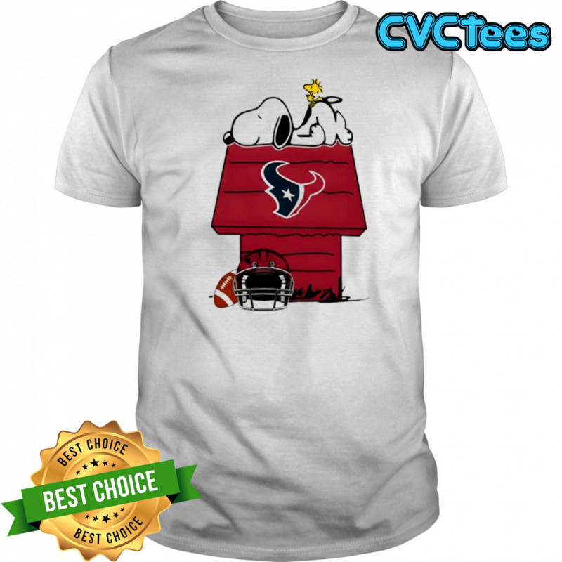 Houston Texans Snoopy Woodstock The Peanuts Football Shirt
