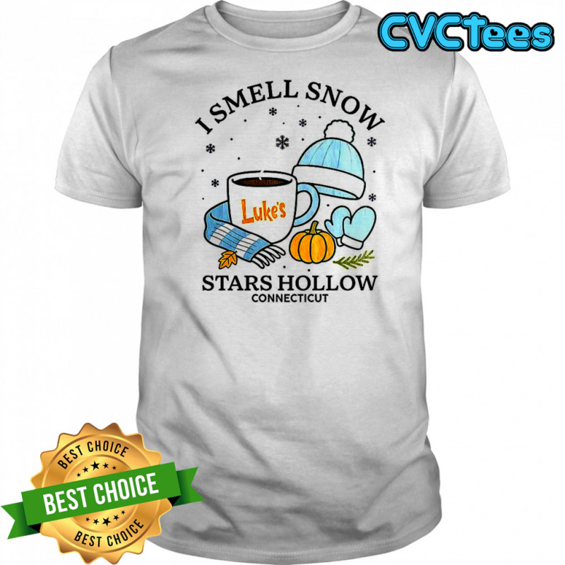 I smell snow stars hollow connecticut Christmas shirt