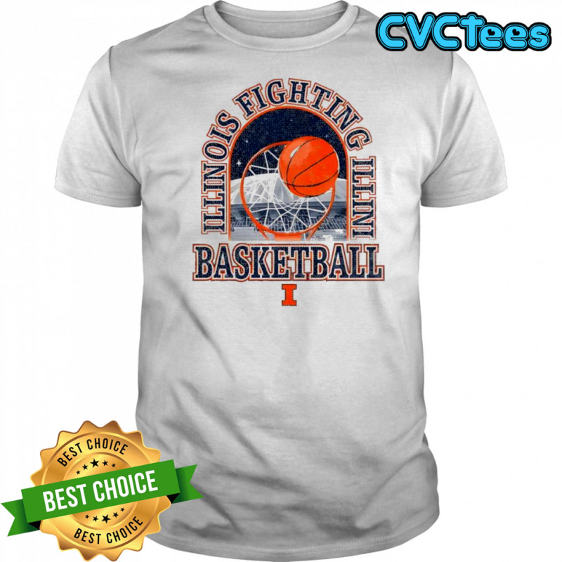 Illinois Basketball Arch State Farm Center shirt