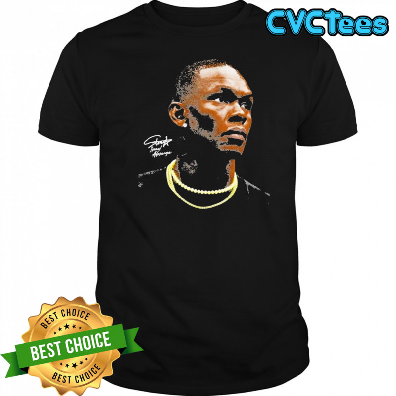 Israel Adesanya Portrait T-shirt